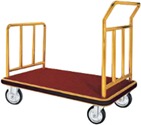 Stainless Steel Luggage Trolley